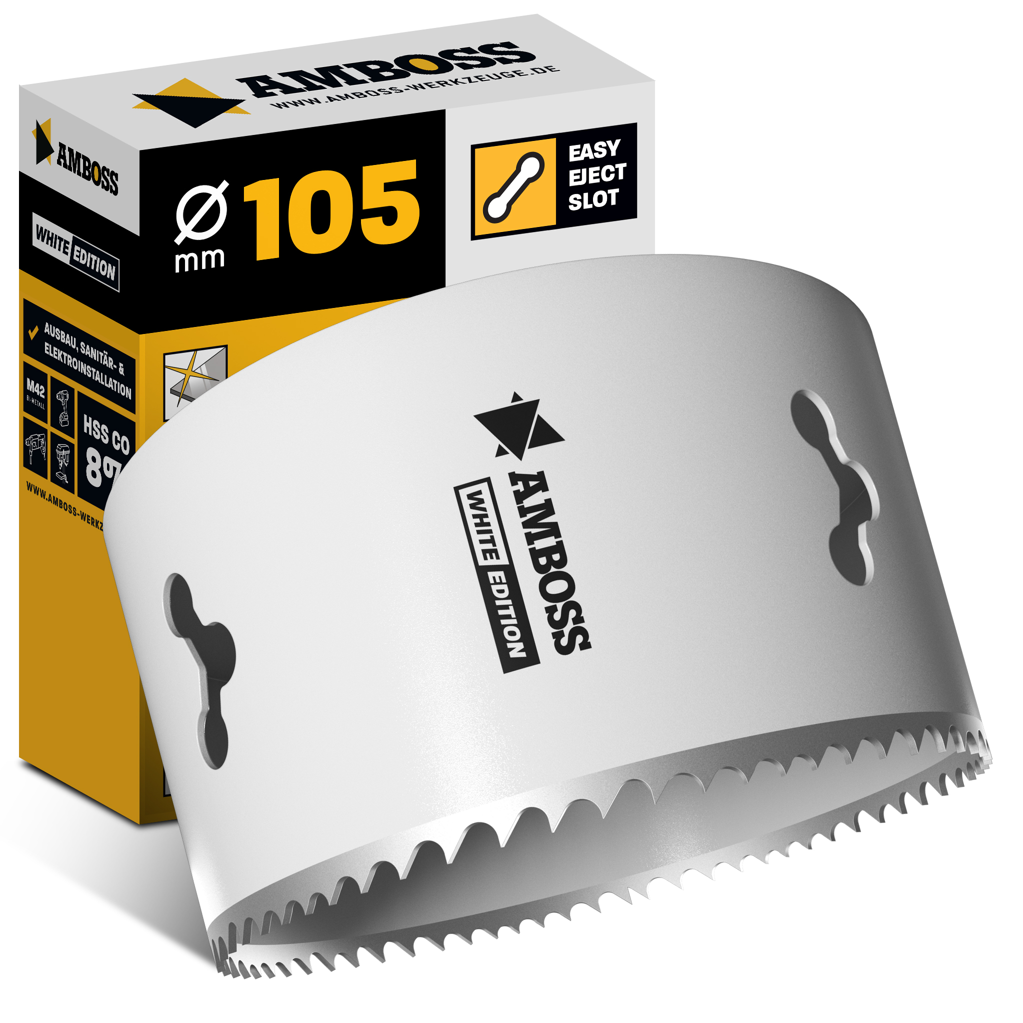 Scie cloche Amboss HSS M 42 Ø 105 mm (sans adaptateur)