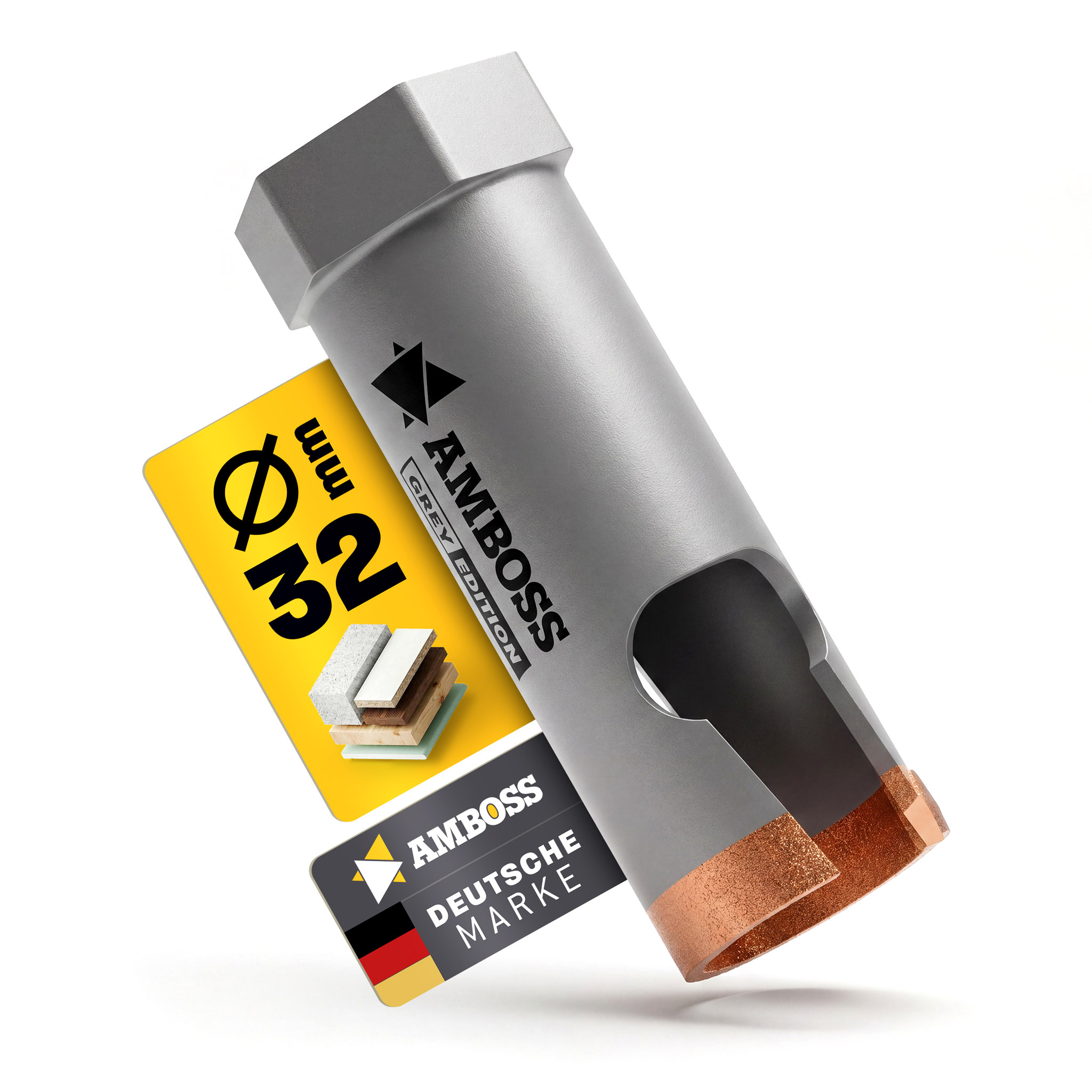 Amboss carbure multifonction-scie cloche Ø32 mm (sans montage)
