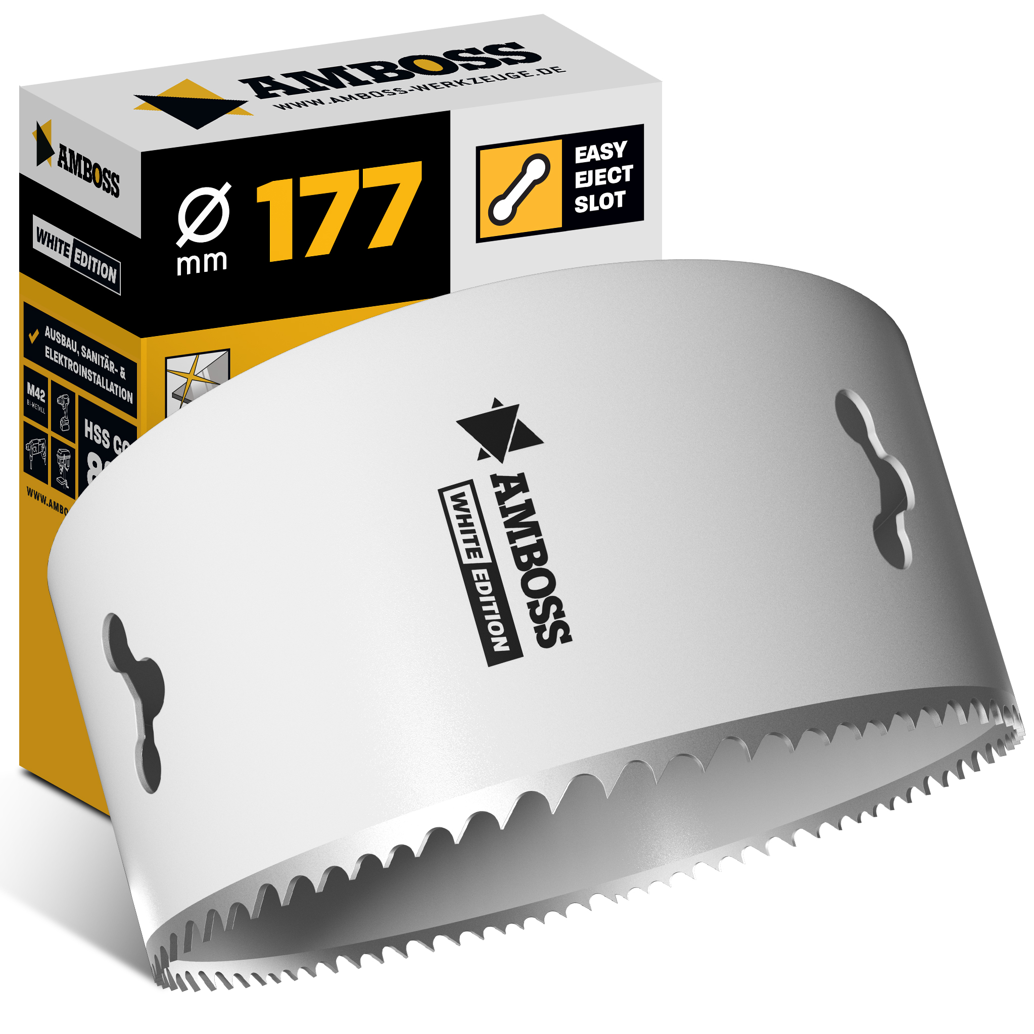 Scie cloche Amboss HSS M 42 Ø 177 mm (sans adaptateur)