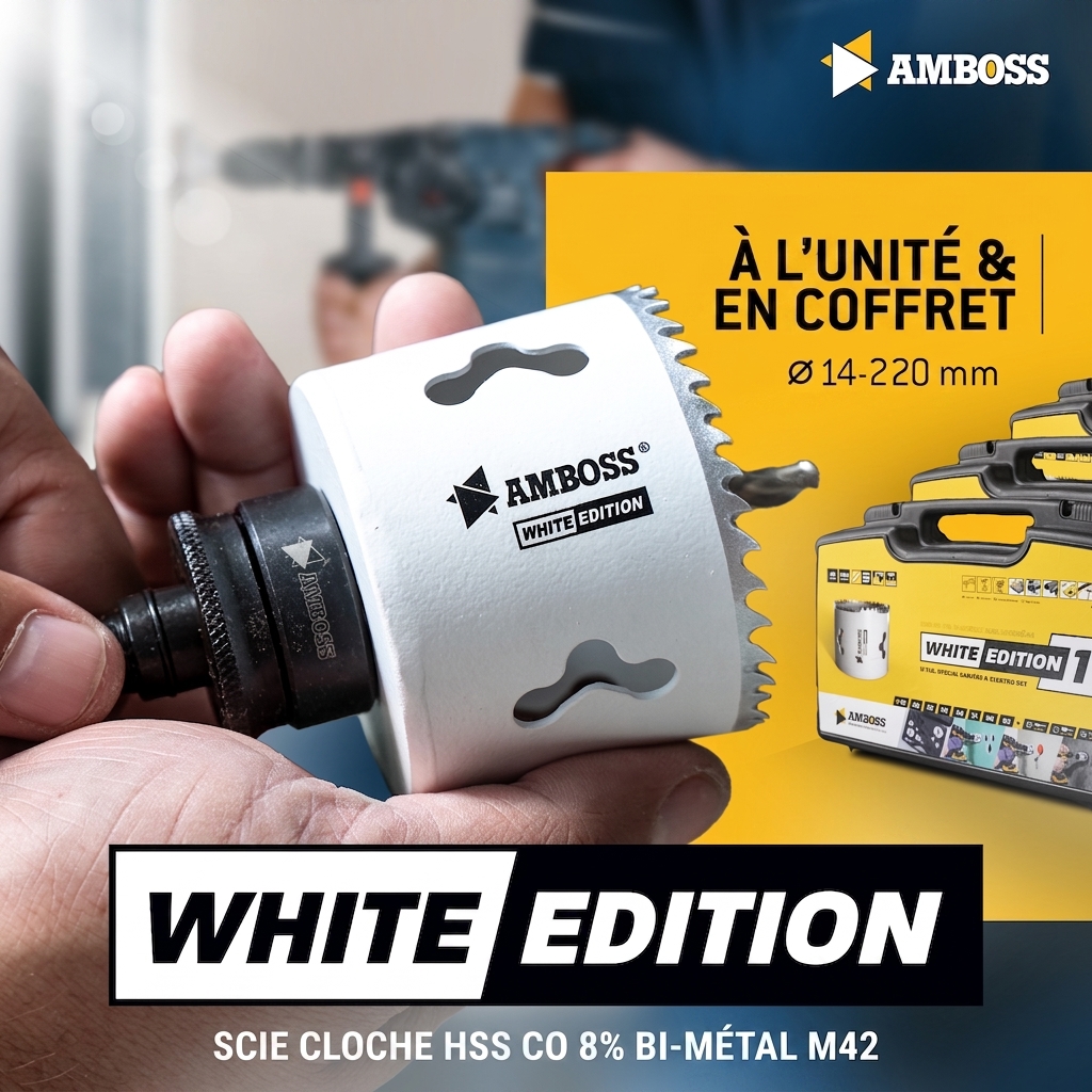 Scie cloche Amboss HSS M 42 Ø 68 mm (sans adaptateur)