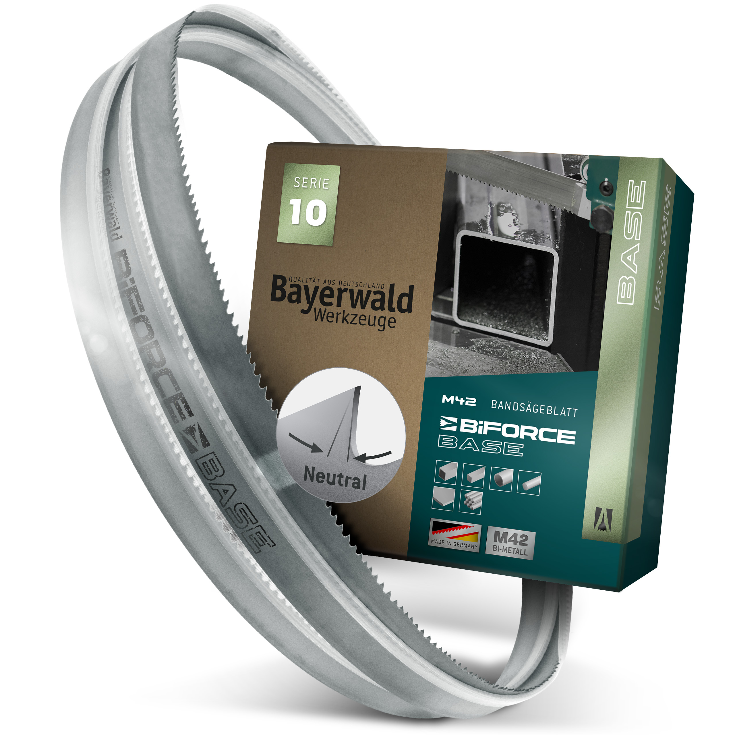 Bayerwald M42 lame de scie à ruban BiFORCE AKKU733 x 13 x 0.35 x 10|14 dents/pouce