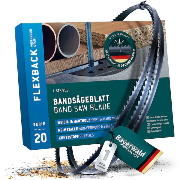 Bayerwald métal lame de scie à ruban 1400 x 6 x 0.36 x 14 dents/pouce