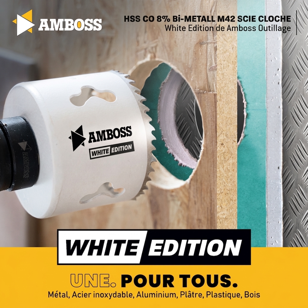 Scie cloche Amboss HSS M 42 Ø 68 mm (sans adaptateur)