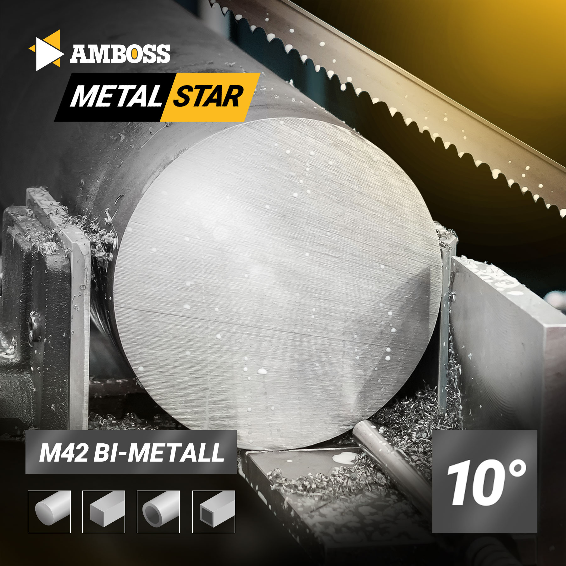 Amboss M42 lame de scie à ruban Metal Star Ten 34 x 1.1 x 2|3 dents/pouce