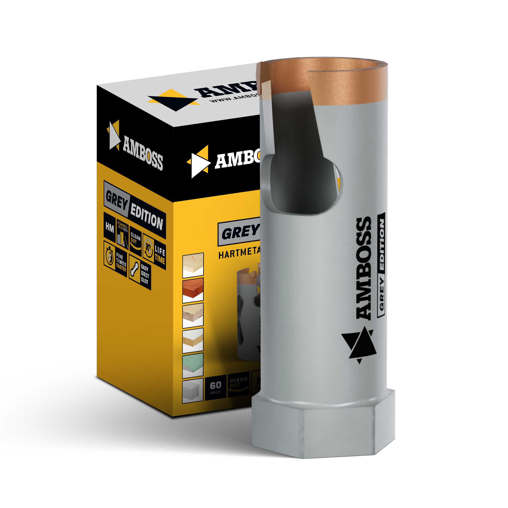 Amboss carbure multifonction-scie cloche Ø32 mm (sans montage)