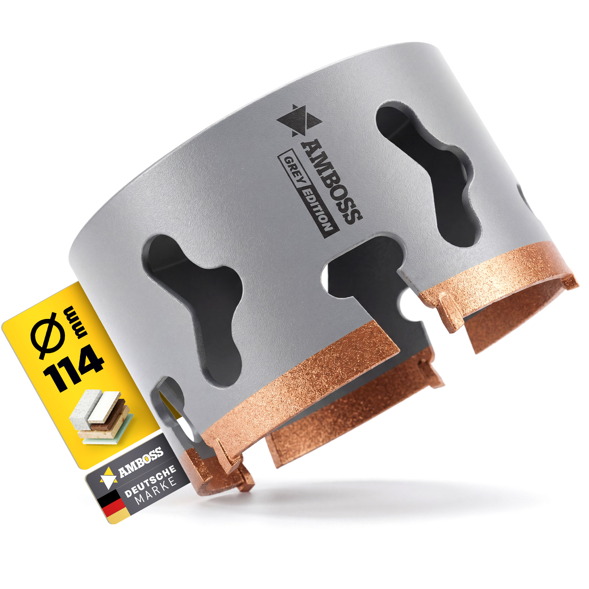 Amboss carbure multifonction-scie cloche Ø114 mm (sans montage)