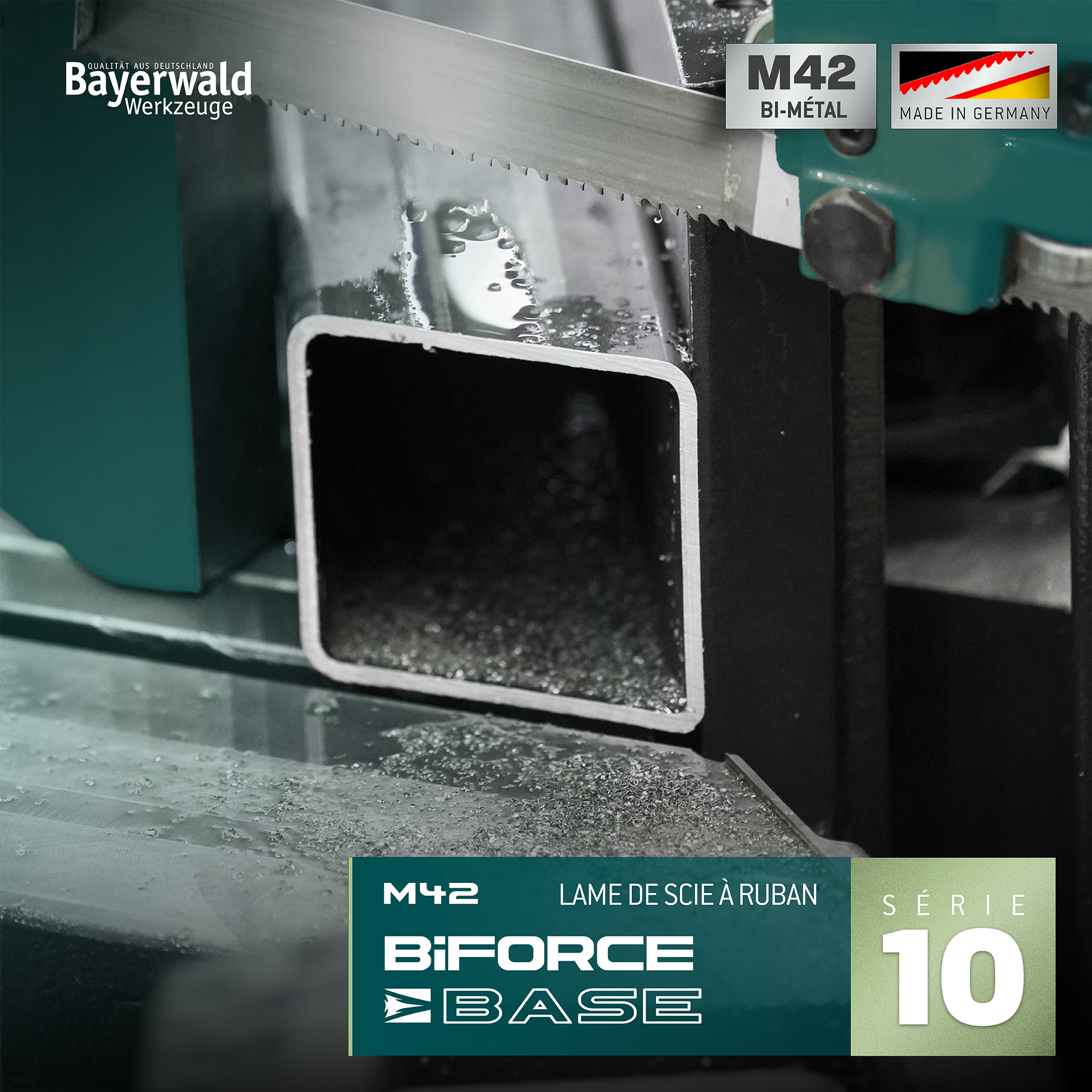 Bayerwald M42 lame de scie à ruban BiFORCE AKKU733 x 13 x 0.35 x 10|14 dents/pouce